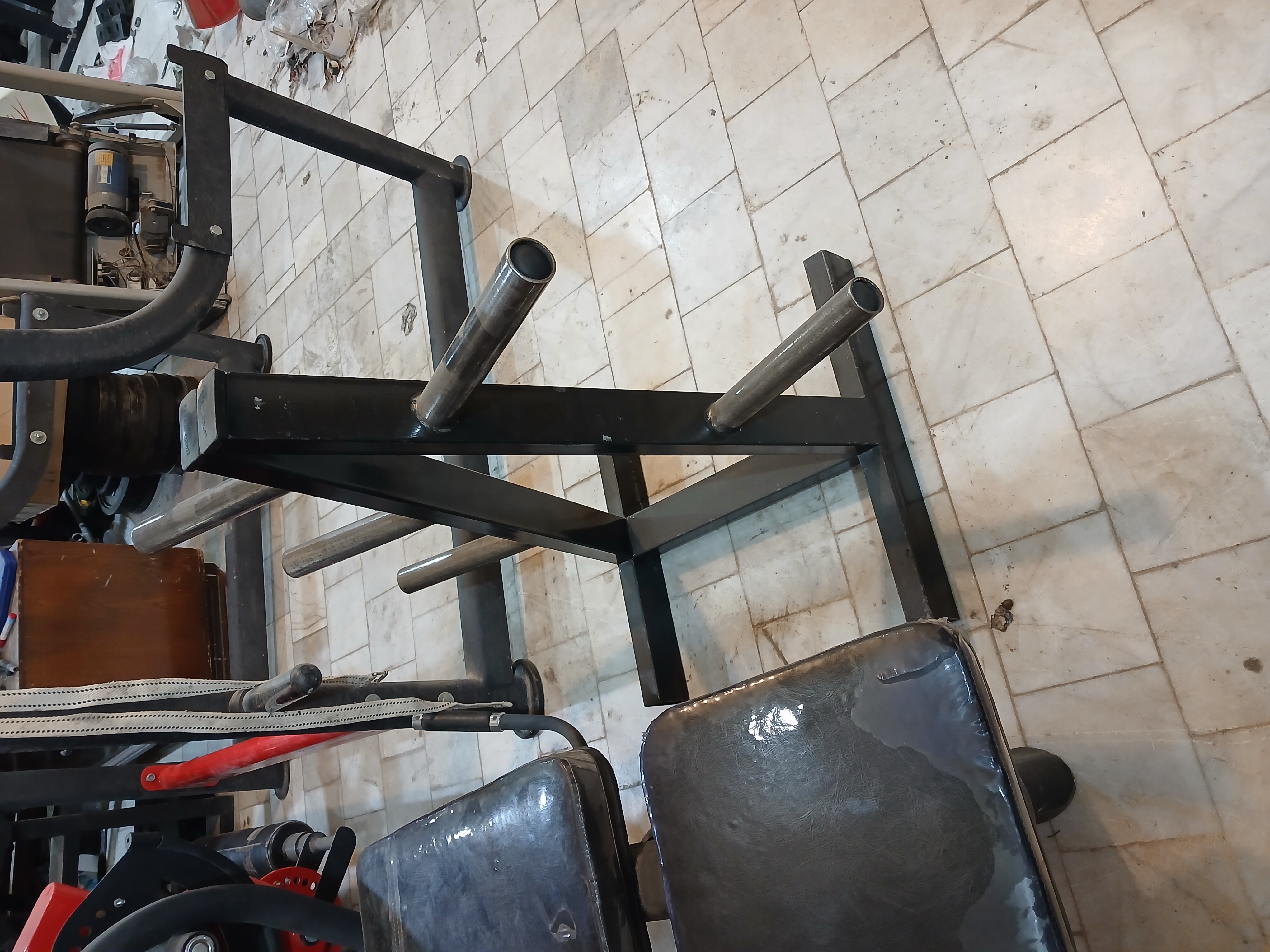 رک وزنه باشگاهی دست دو